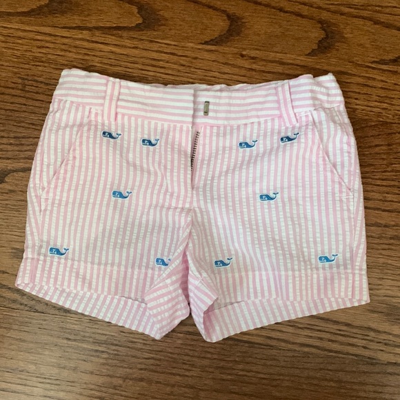 Vineyard Vines Other - Vineyard Vines shorts, pink and white, size 5, EUC